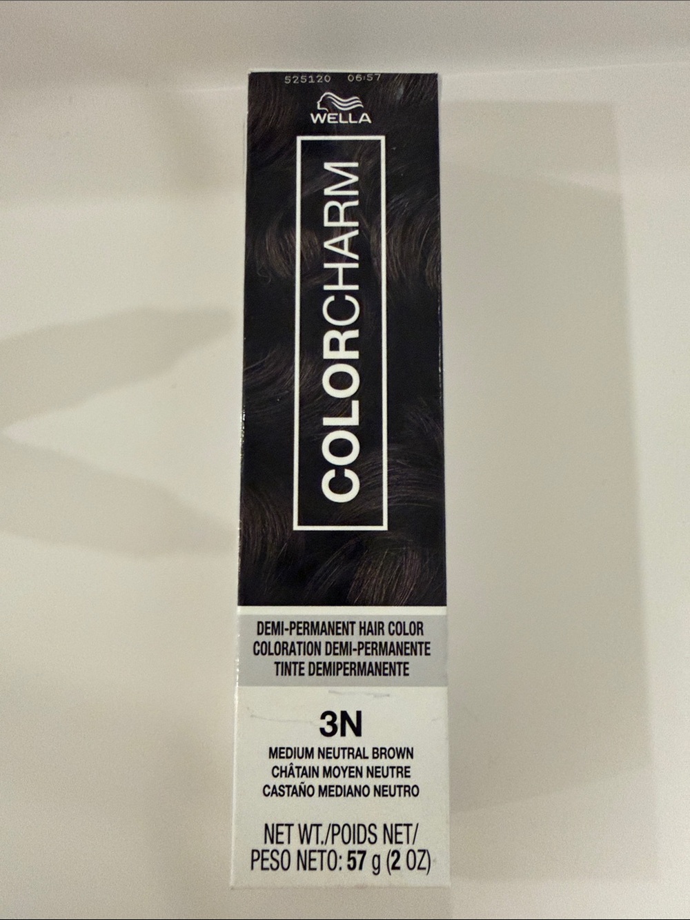 Wella ColorCharm 3N Medium Neutral Brown Demi-Permanent Hair Color